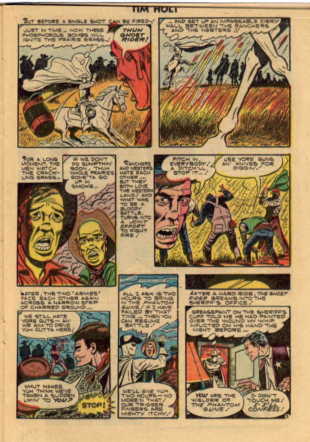 Read online Tim Holt comic -  Issue #38 - 15