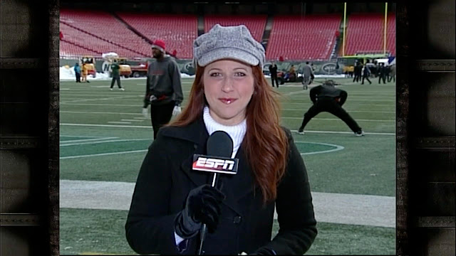 Rachel Nichols of ESPN on Monday Night Football