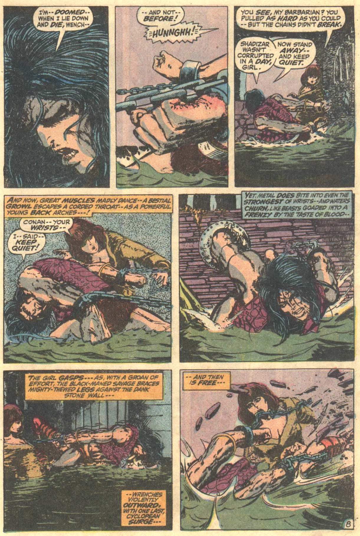 Read online Conan the Barbarian (1970) comic -  Issue #12 - 9