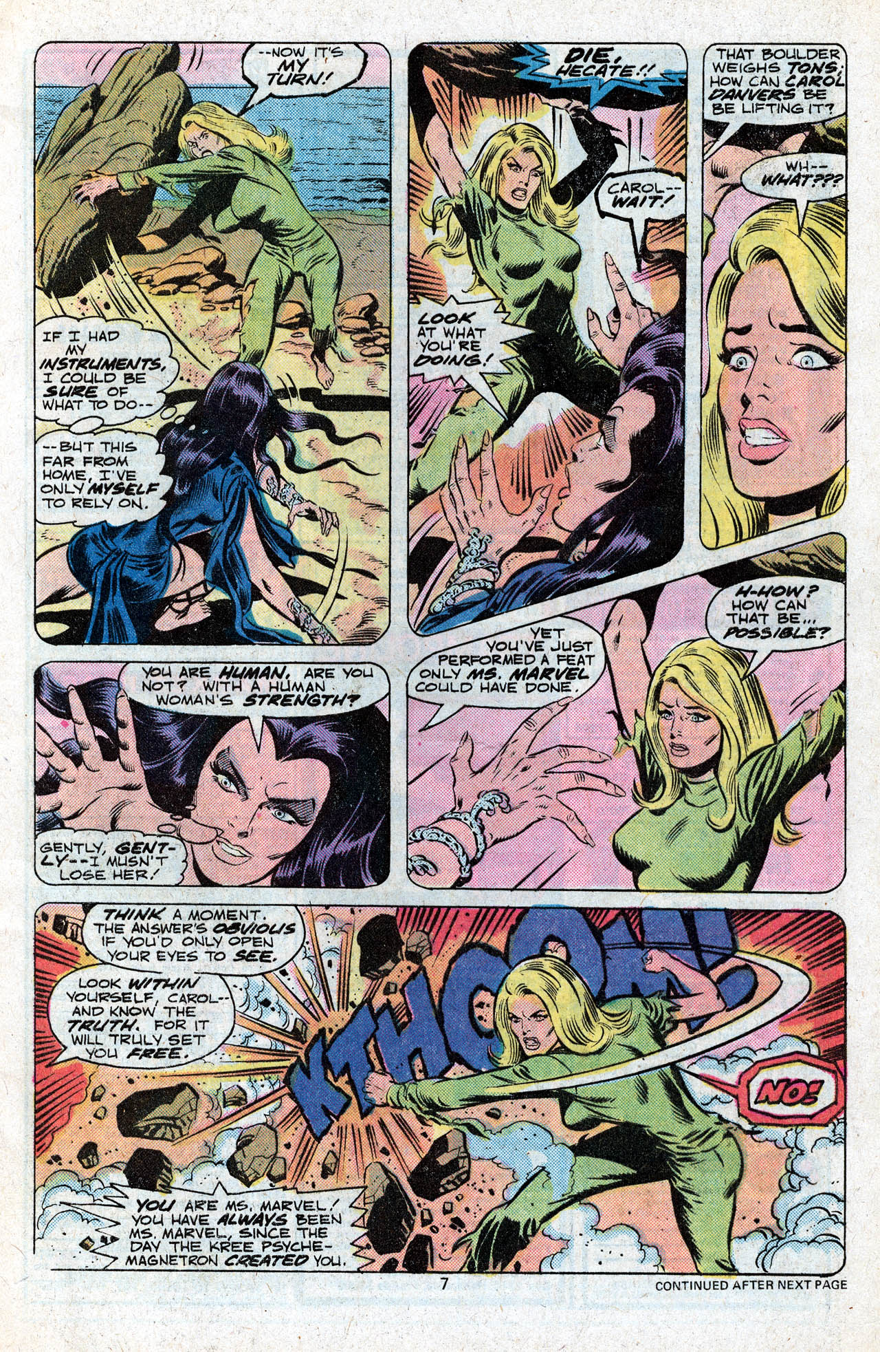 Ms. Marvel (1977) issue 13 - Page 9