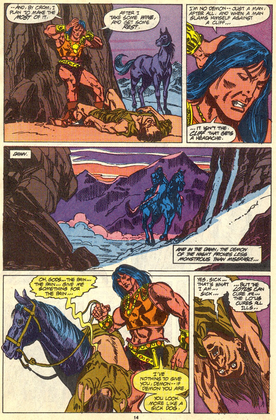 Read online Conan the Barbarian (1970) comic -  Issue #230 - 11