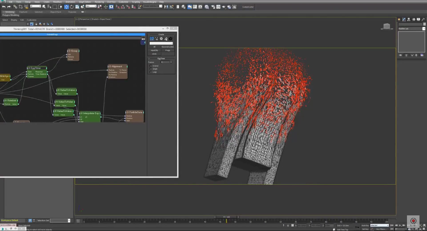 thinking particles 3ds max