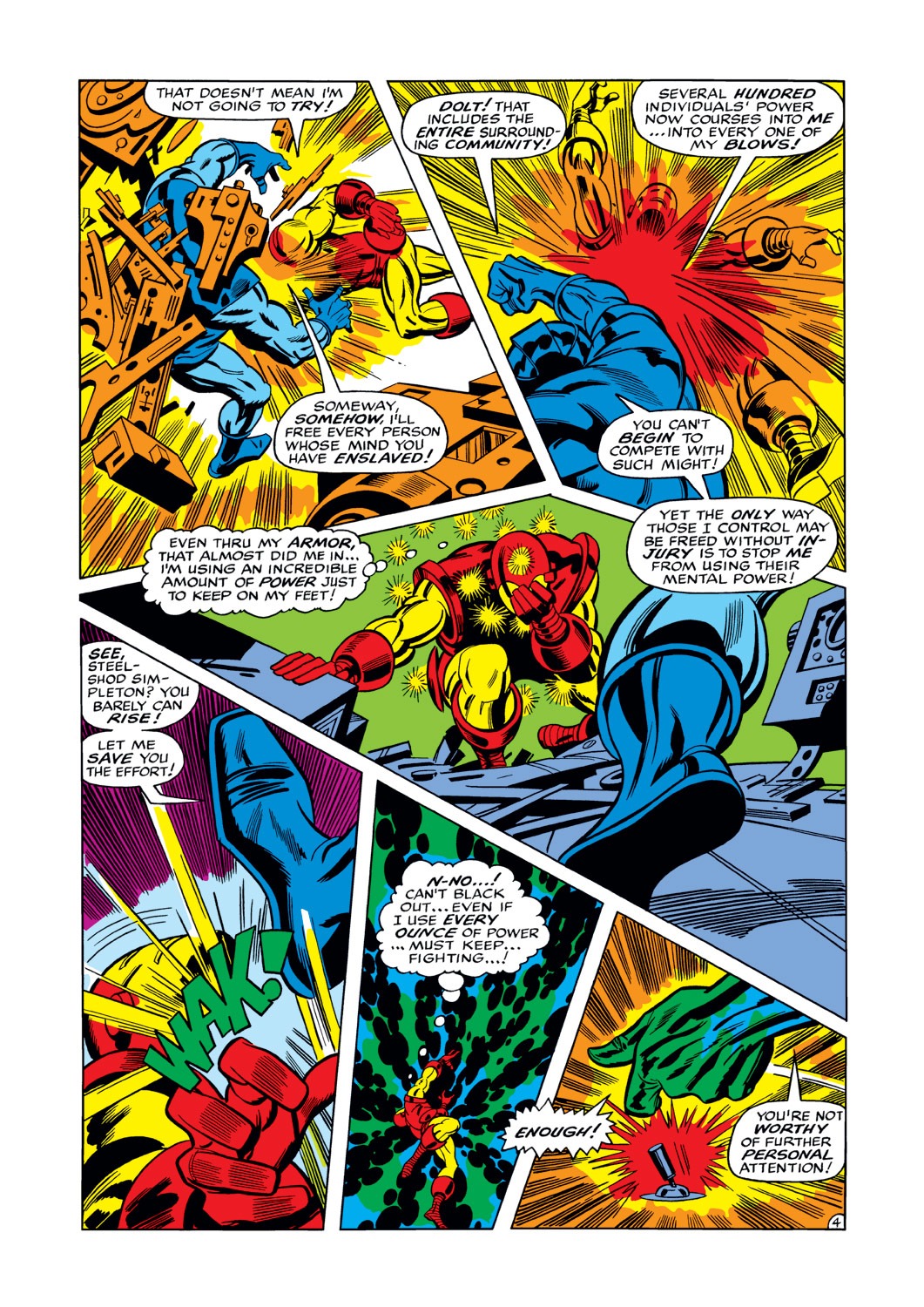 Read online Iron Man (1968) comic -  Issue #13 - 5