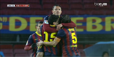 Copa Del Rey : Barcelona 5 vs 1 Levante 30-01-2014 Copa Del Rey : Barcelona 5 vs 1 Levante 30-01-2014