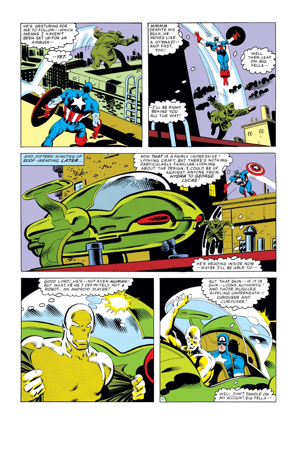Read online Captain America (1968) comic -  Issue #276 - 12