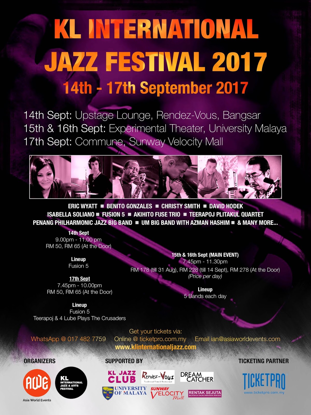 Jazz Festival 2017 Seating Chart