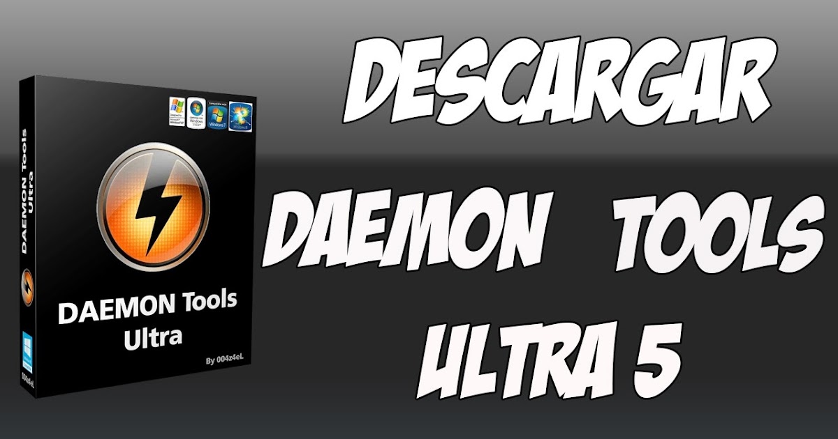 Como Descargar e Instalar Daemon Tools Ultra 5 [2017] EGGAR PC