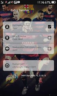 BBM Mod Tema Barcelona v3.1.0.13 Apk Terbaru