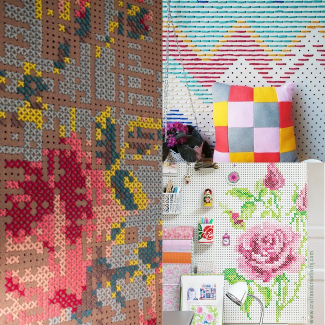 Decora una pared con un Peg Board - mcompany style