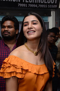 Actress Samantha Akkineni Stills At AZent Overseas Education Hyderabad Center Launch Actress Samantha Akkineni Stills At AZent Overseas Education Hyderabad Center Launch