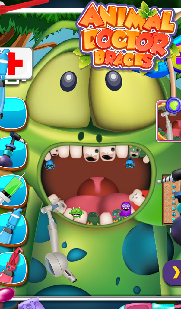 Free Android Surgery Kids Game Animal Doctor Braces « Free Android