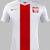 Nike divulga novas camisas da seleção de Polônia