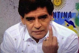 Maradona, El Dedo de Dios