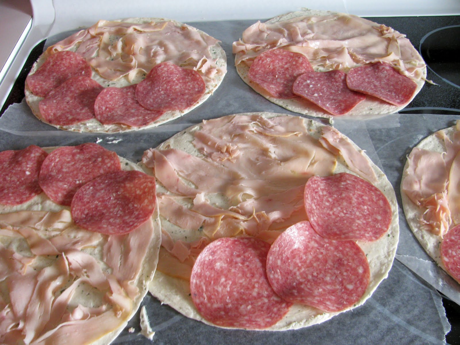 Controlling My Chaos Turkey Salami Wraps