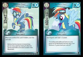 My Little Pony Rainbow Dash, Wonderbolt Defenders of Equestria CCG Card
