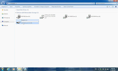 Install Windows 7 using USB Drive