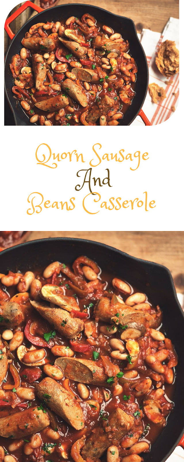 Quorn Sausage And Beans Casserole