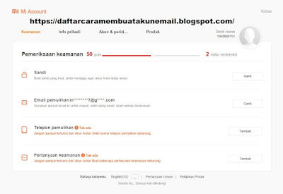 Cara Daftar Akun Mi Xiaomi