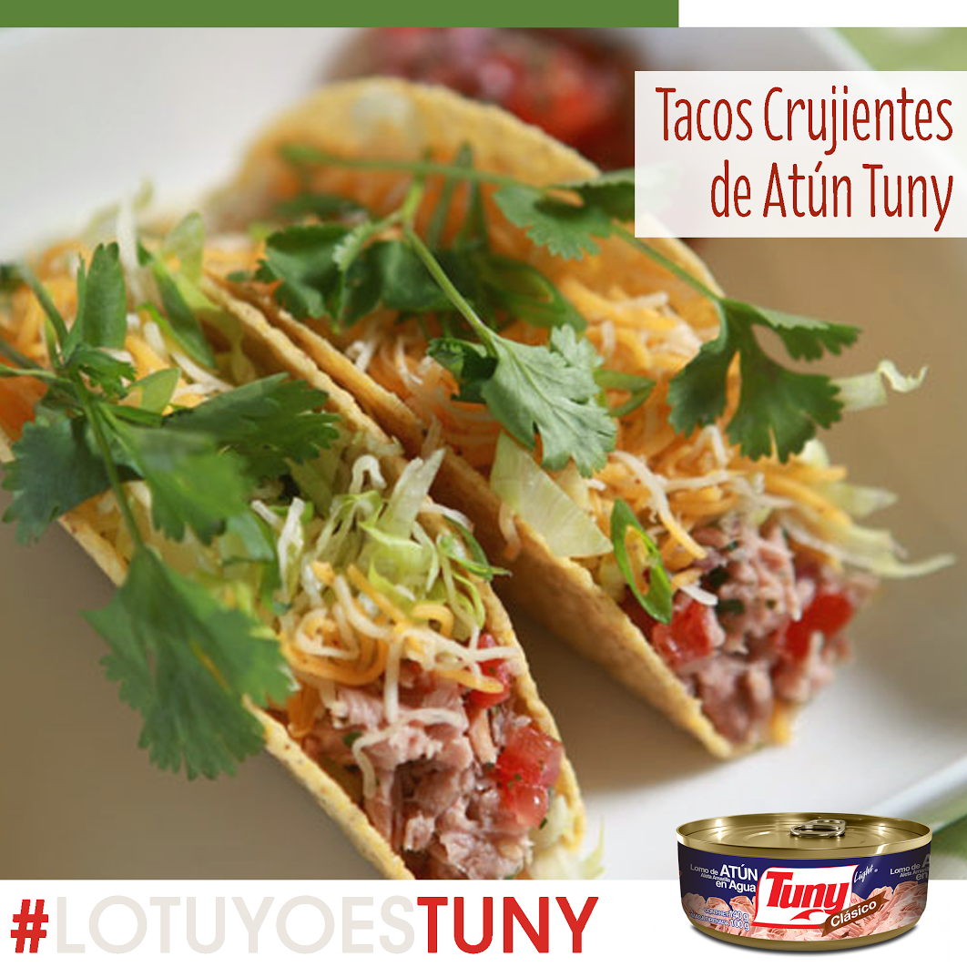 Atún Tuny recetas Atún Tuny Recetas TACOS CRUJIENTES DE ATÚN TUNY.