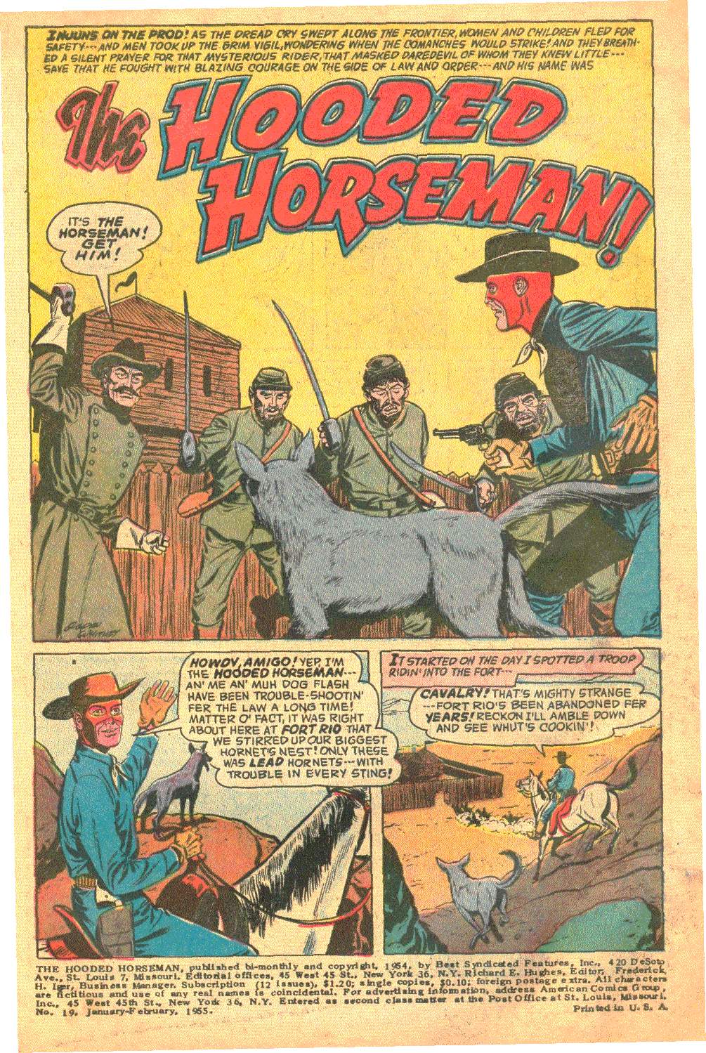 Read online Hooded Horseman comic -  Issue #29 - 3
