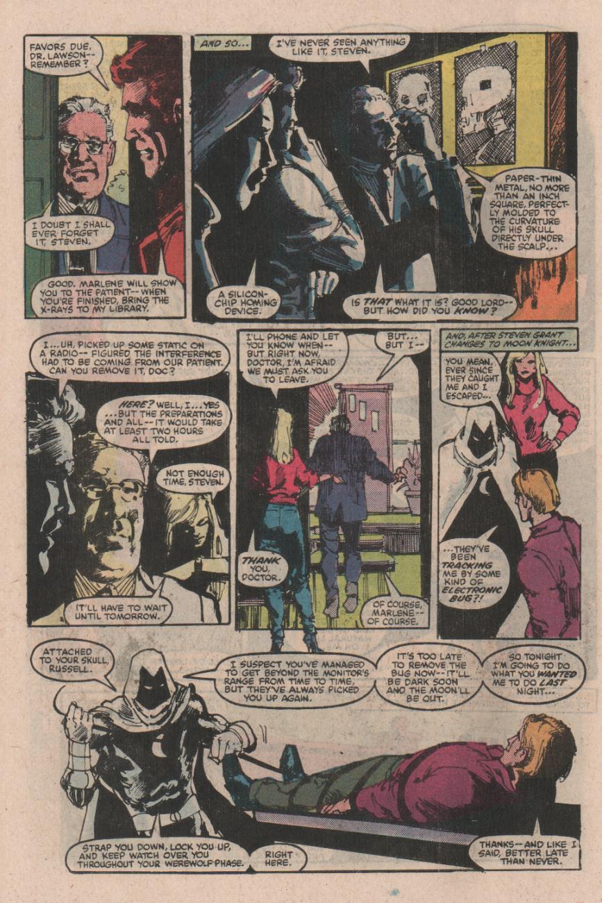 Moon Knight (1980) issue 29 - Page 22