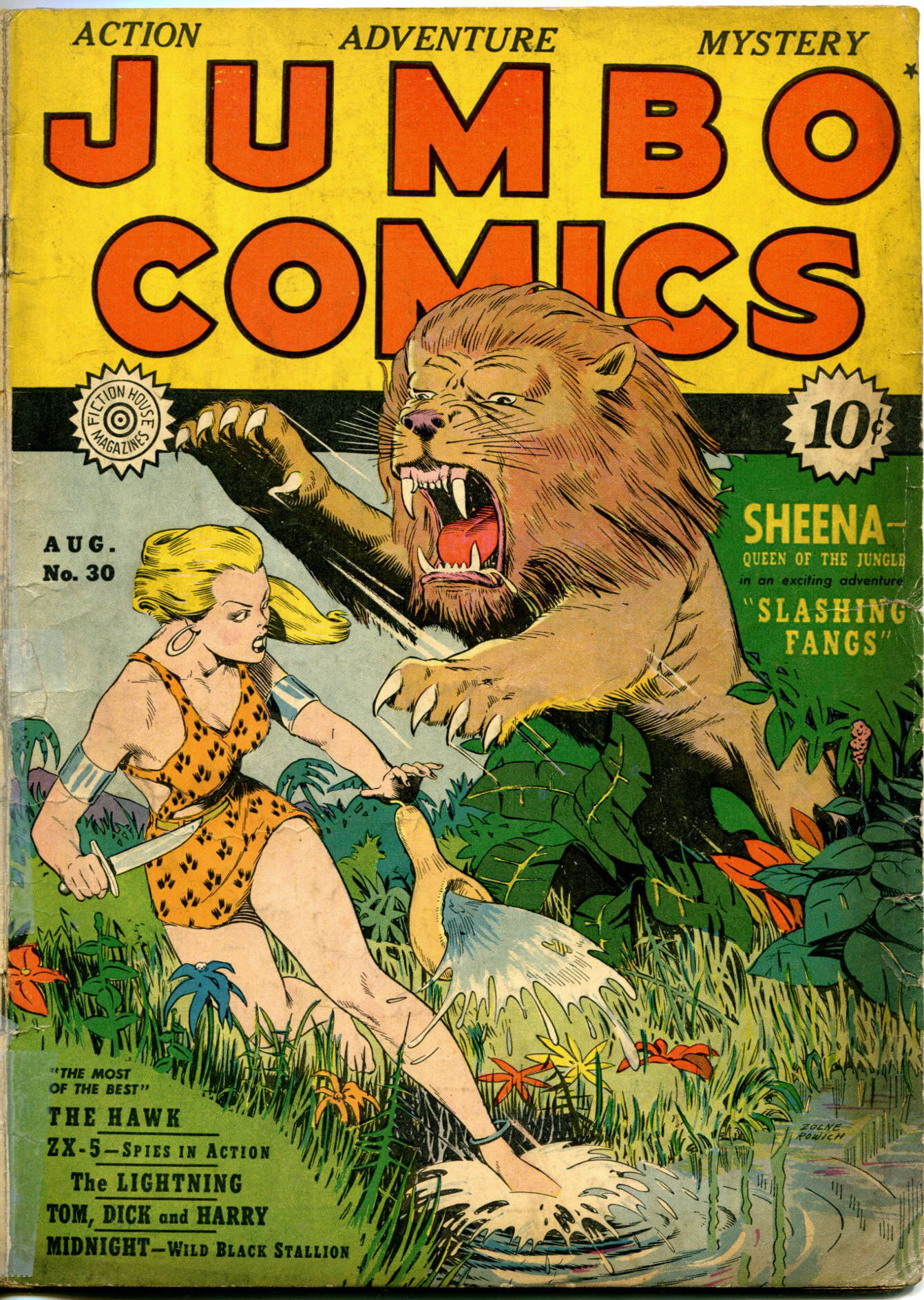 Read online Jumbo Comics comic -  Issue #30 - 1