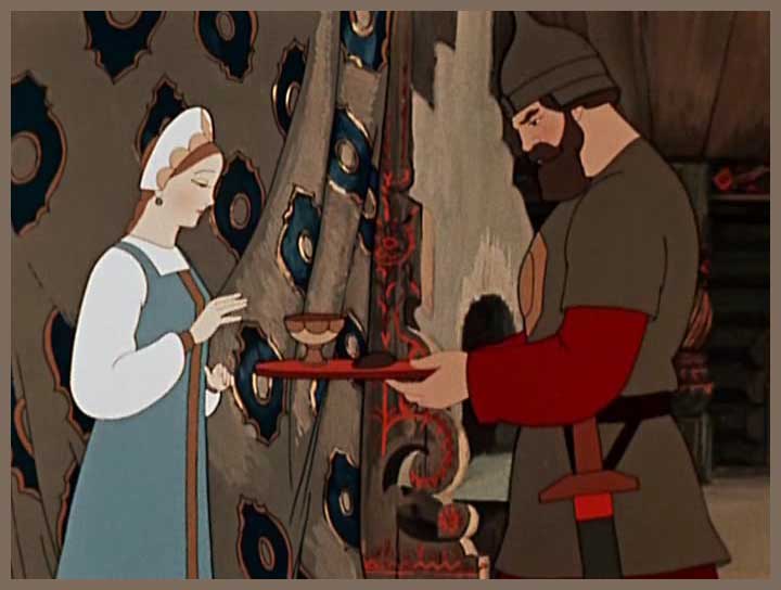 Буквоежка "Сказка о мертвой царевне и о семи богатырях" А