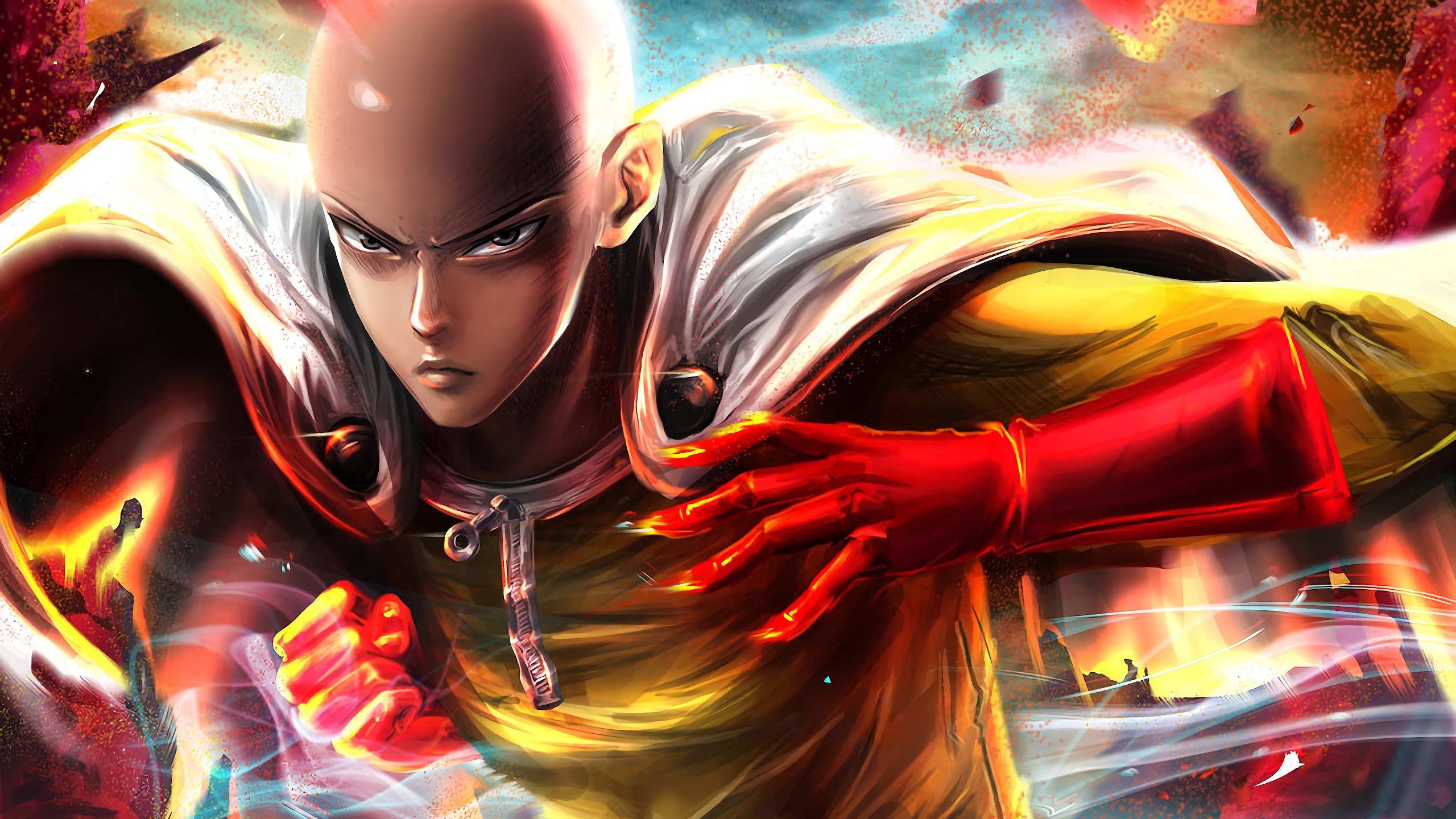 Saitama, One Punch Man, 4K, 133 Wallpaper