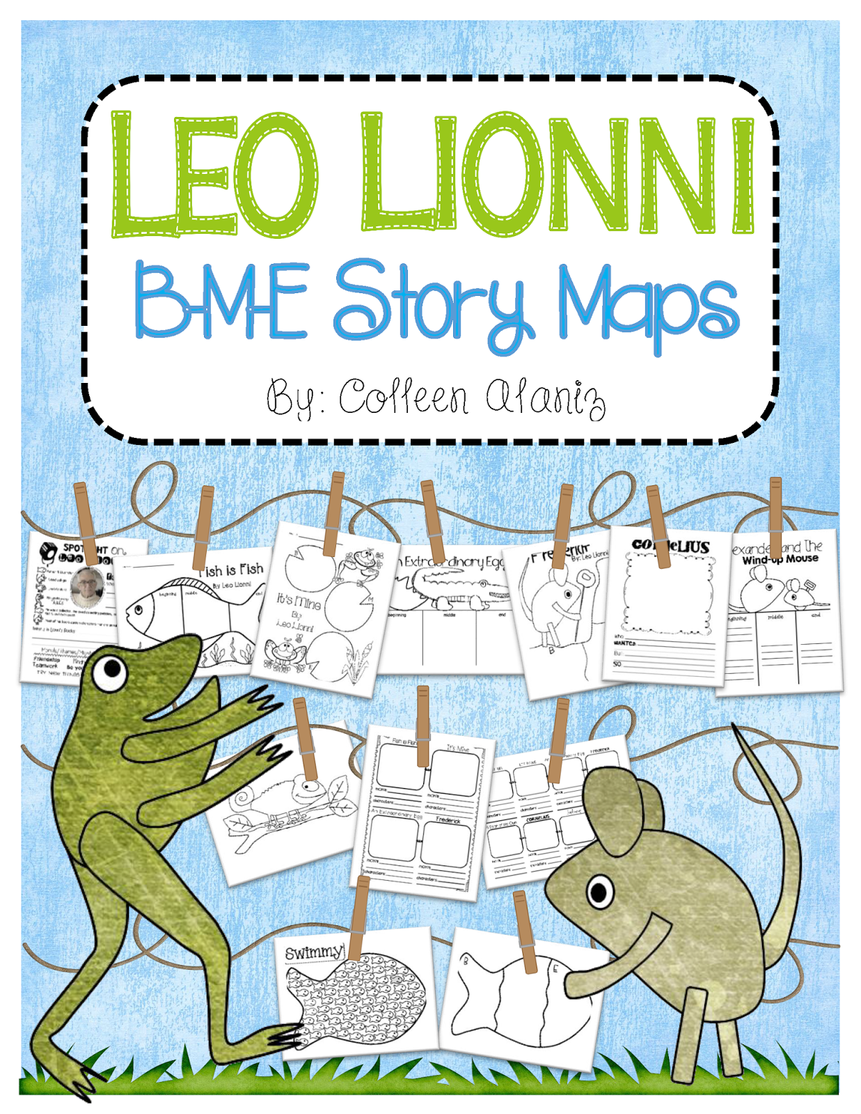 http://www.teacherspayteachers.com/Product/Leo-Lionni-B-M-E-Story-Maps-1559265