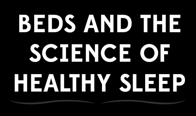 Image: Beds and the Science of Healthy Sleep #infographic