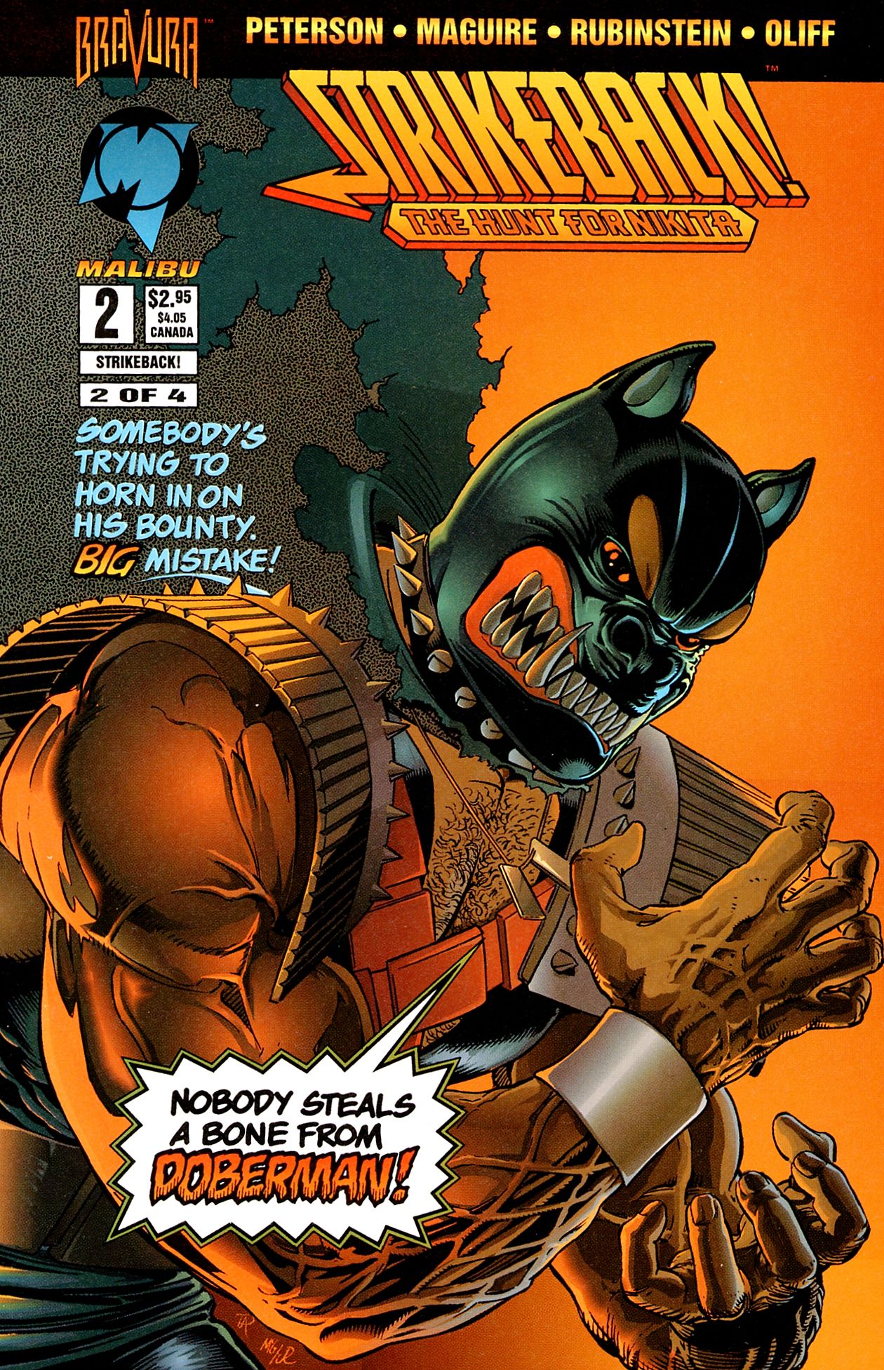 Read online Strikeback! (1994) comic -  Issue #2 - 1