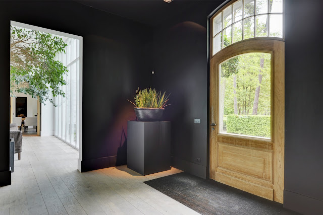Дизайн-проекты. Природная палитра цветов роскошной виллы в Бельгии