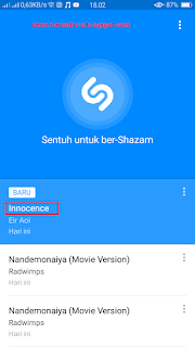 cara mengetahui judul lagu dari suara di android