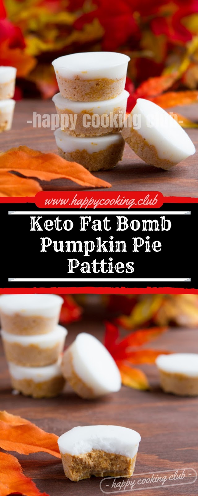 Keto Fat Bomb Pumpkin Pie Patties