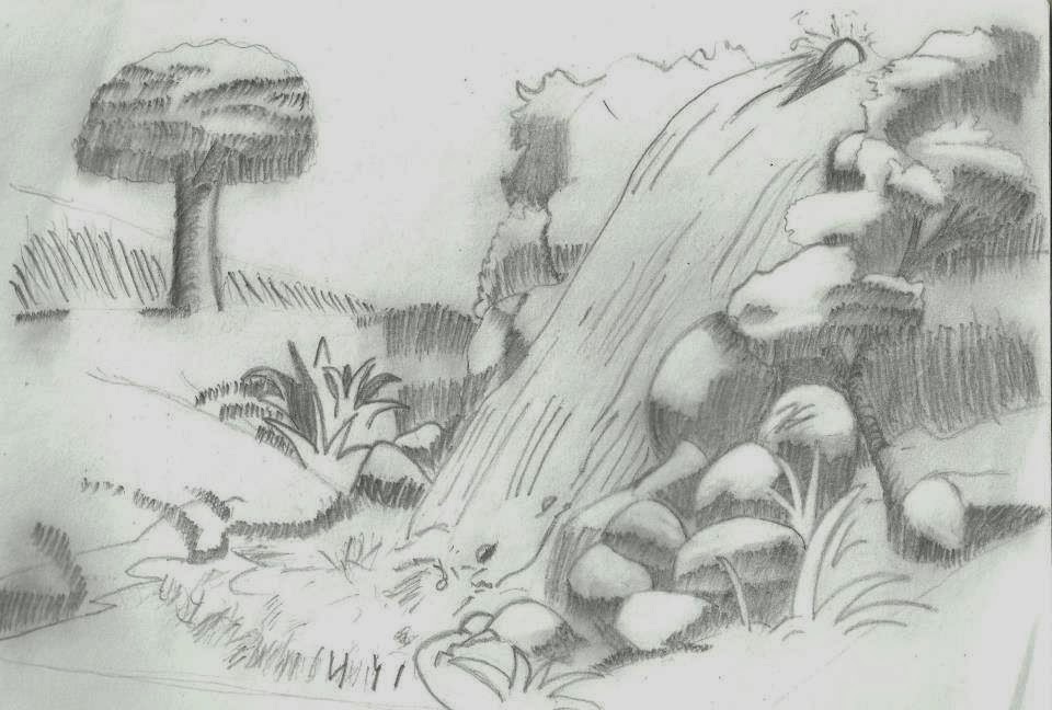 Saran Untuk Para Pemula Untuk Lukisan Pemandangan Alam ...