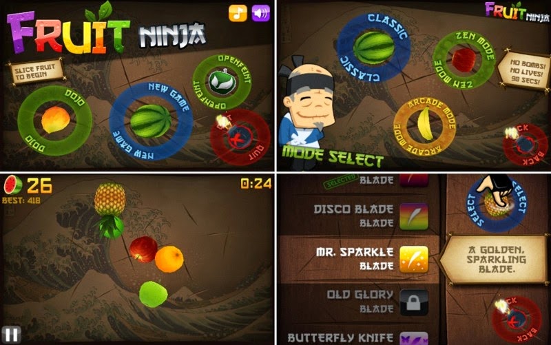 Download Fruit Ninja Game for PC Android , IOS