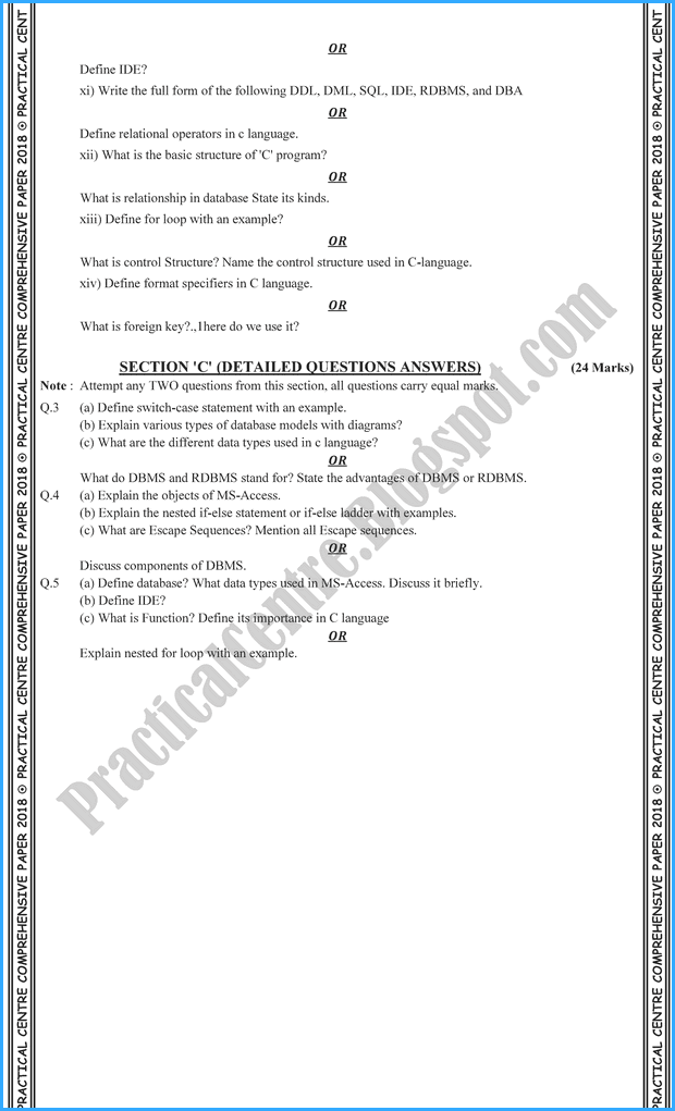 computer-studies-xii-practical-centre-guess-paper-2018-science-group