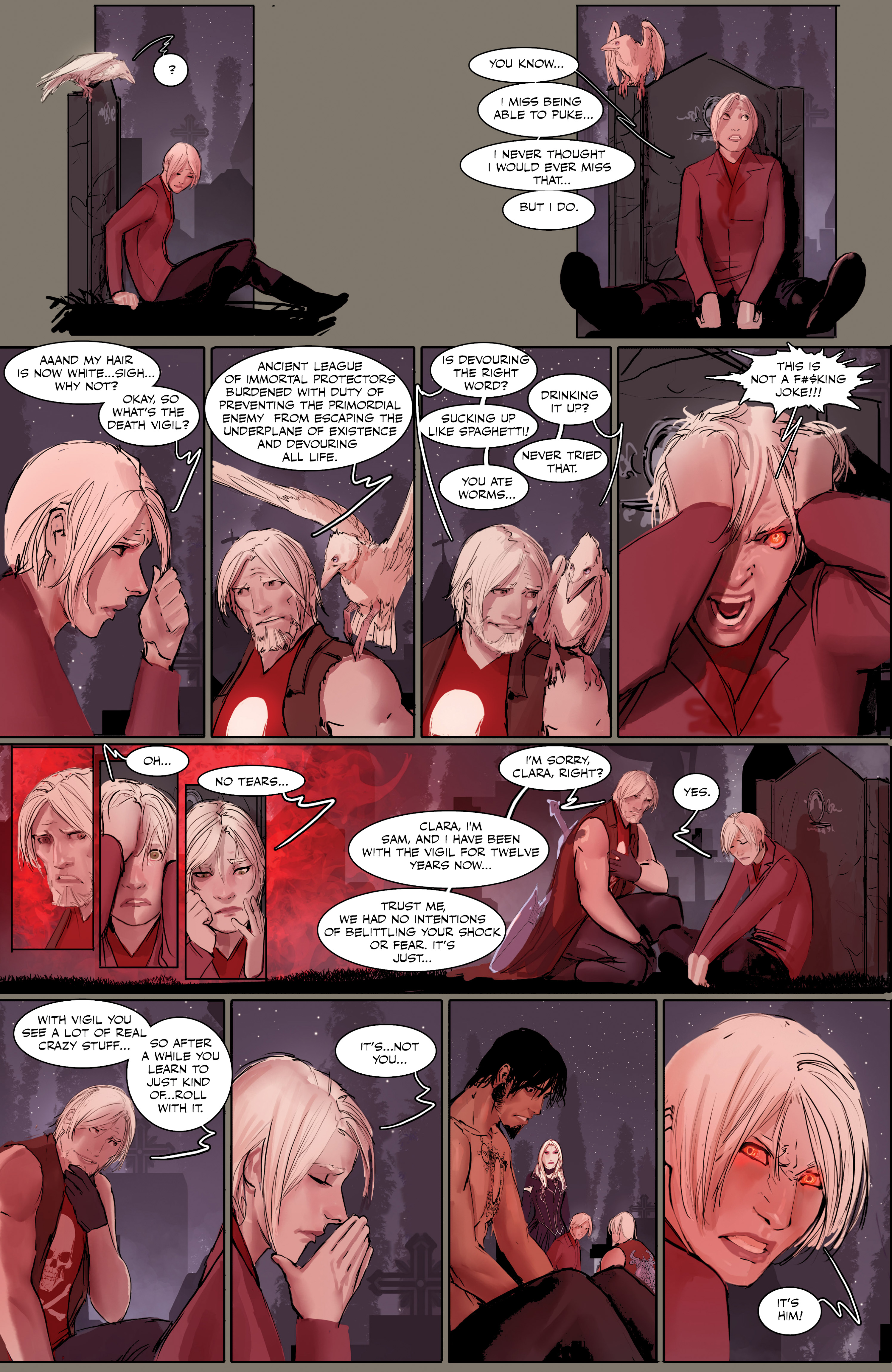 Read online Death Vigil comic -  Issue #1 - 39