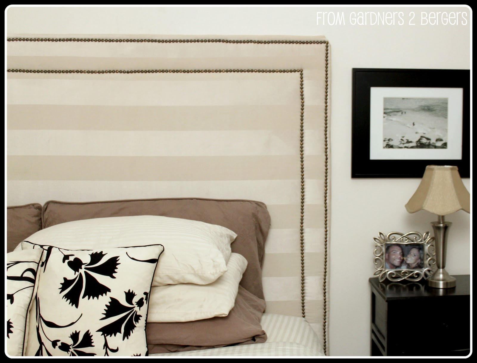 Upholstered Nail Head Trim Headboard Tutorial Remodelaholic