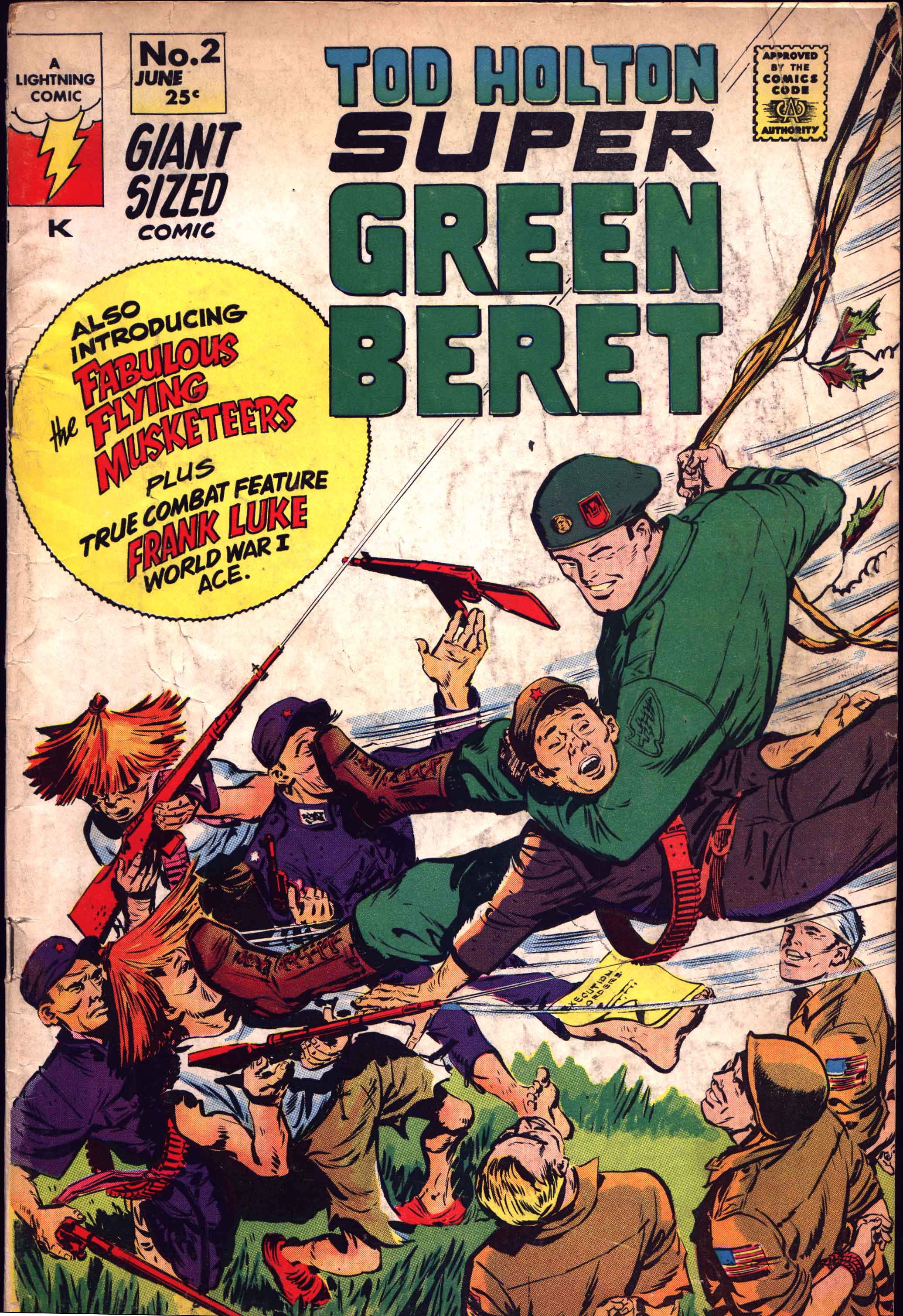 Read online Super Green Beret comic -  Issue #2 - 1