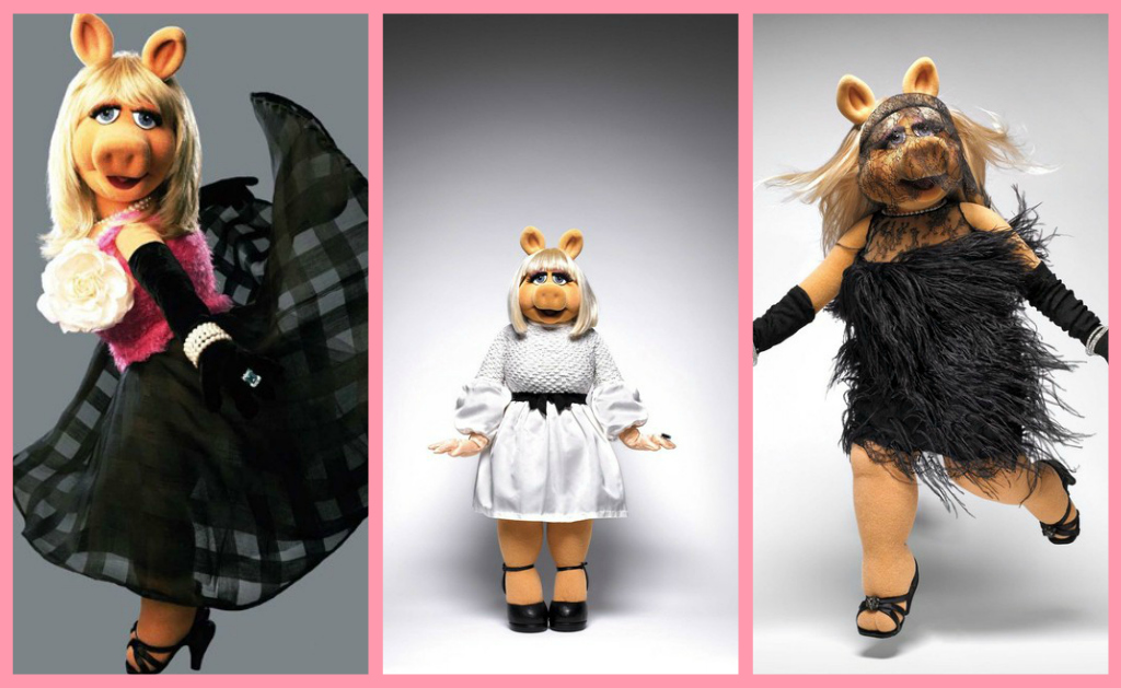 Miss Piggy, la muñeca de moda