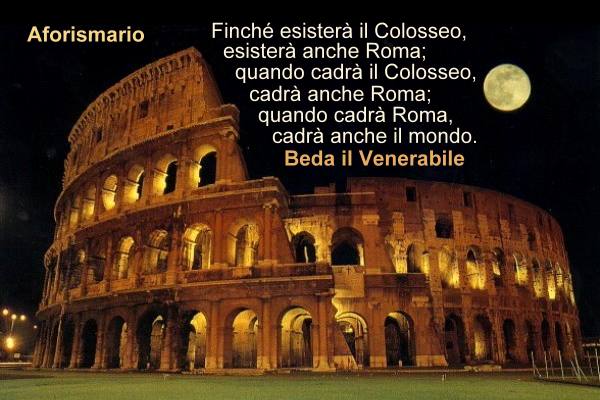Aforismario: Aforismi, frasi e citazioni sul Colosseo