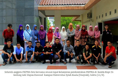 Lembaga Pers Mahasiswa di Aceh Bentuk FKPMA
