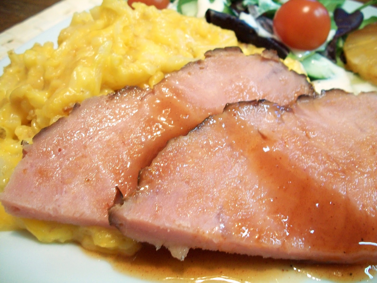 My Kind of Cooking Slow Cooker Honey BBQ Ham