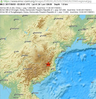 North Korea Nuclear Test Site Part-collapsed