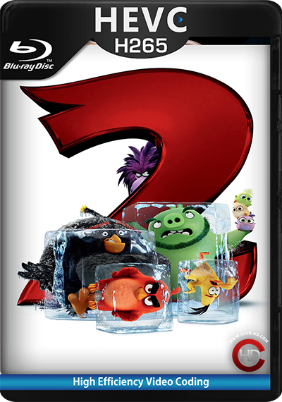 The Angry Birds 2 (2019) 1080p BDRip  HEVC Latino-Inglés [Subt. Esp] (Animación. Aventuras)