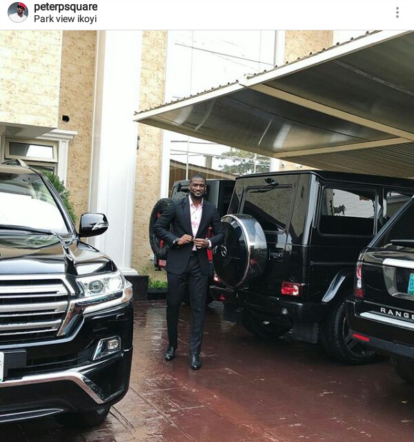 Peter Okoye S Car Garage Is Every Man S Dream Freakgist Nigeria