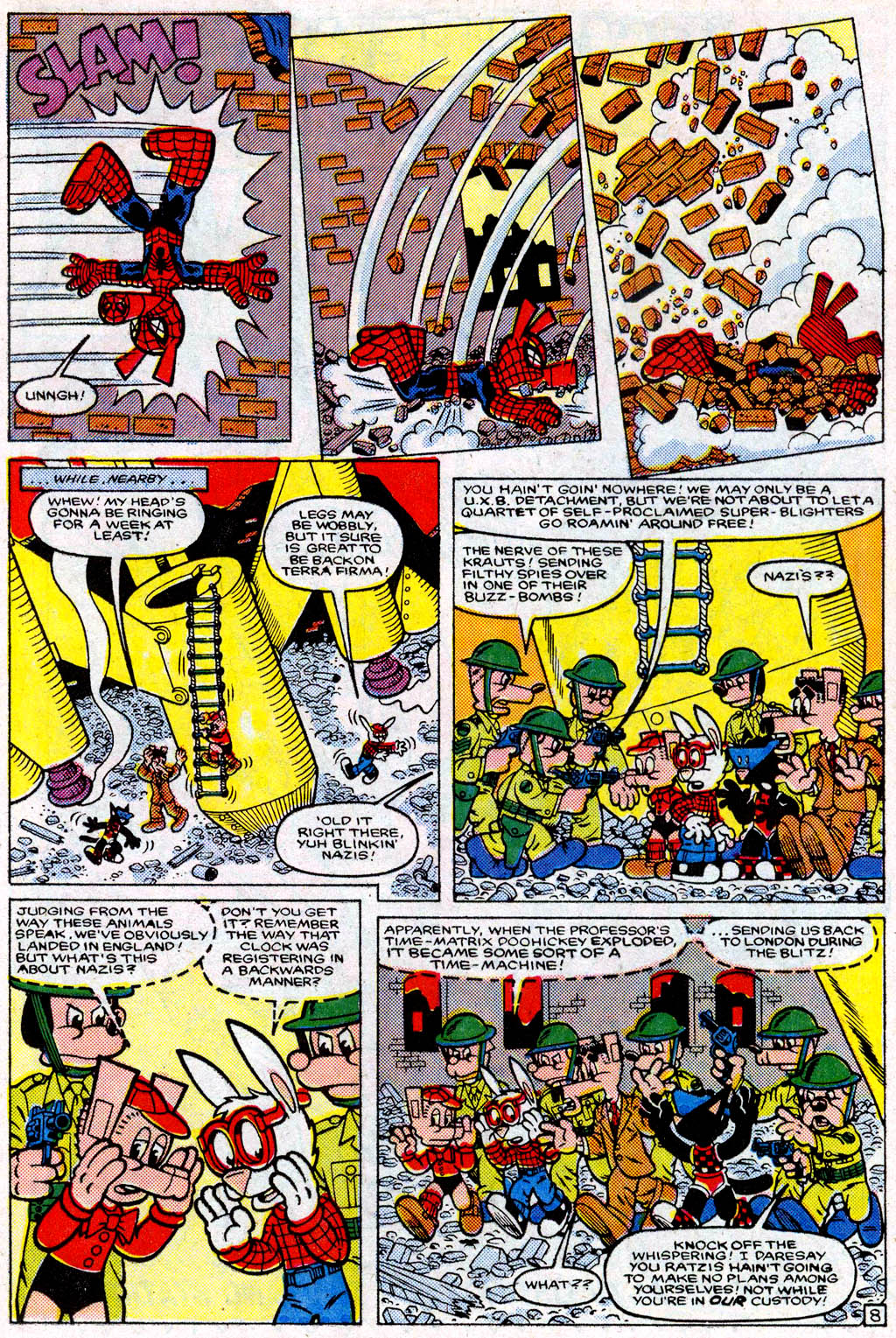 Read online Peter Porker, The Spectacular Spider-Ham comic -  Issue #7 - 9