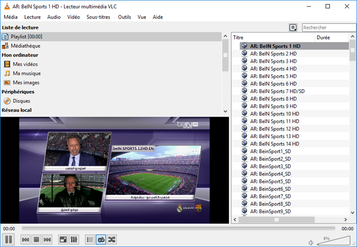 Iptv плейлисты спорт