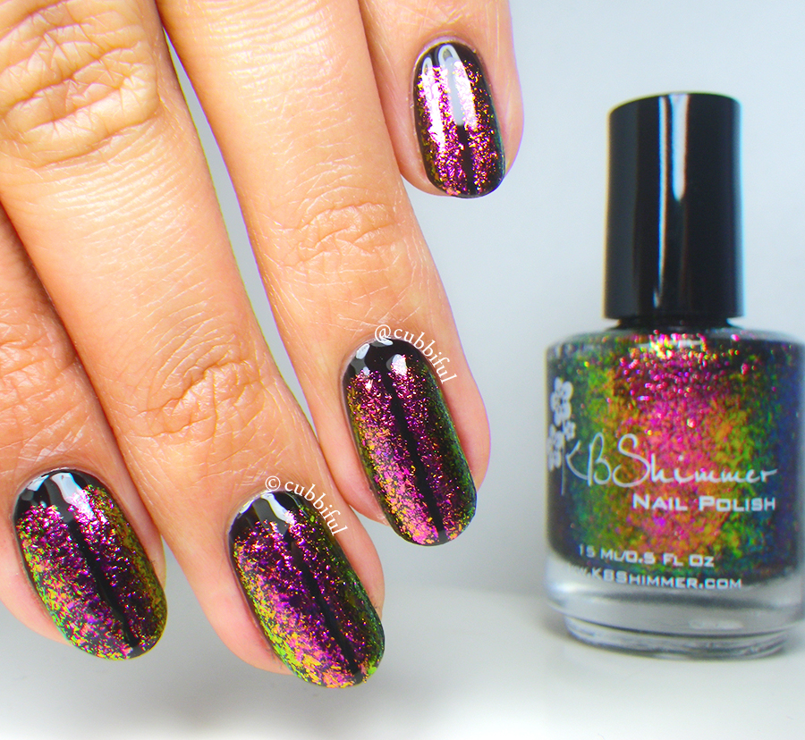 cubbiful The Digital Dozen Does Whimsy Day 4 Beetle Nails